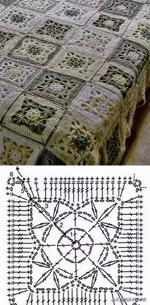 剩下的毛线钩织的小毛毯视频,毛线钩针编织斜纹彩虹毯子