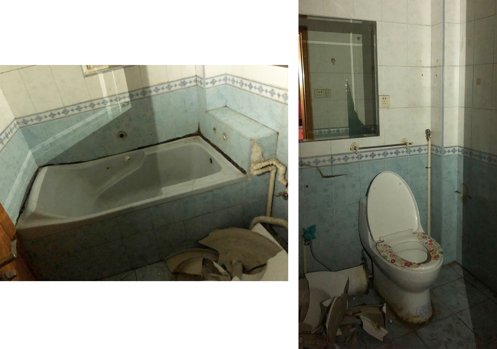 爆改60平小户型一室,老房3平卫生间翻新案例