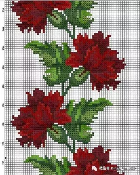 十字绣绣花图纸,十字绣刺绣花图