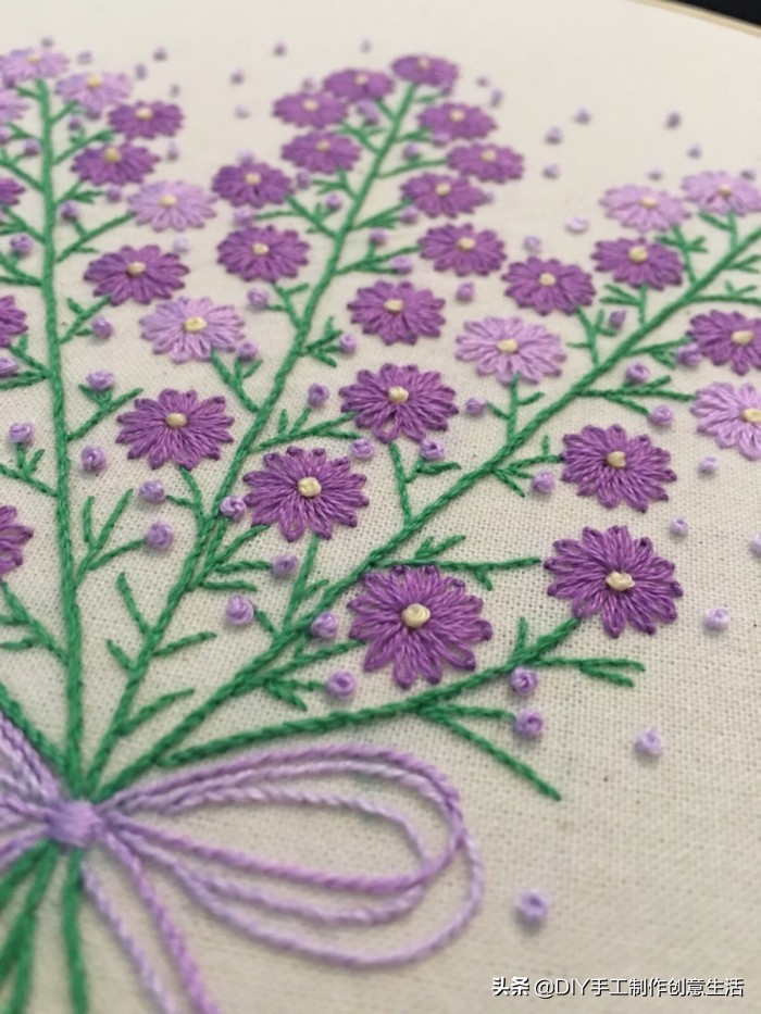 刺绣打籽绣教程,中国结刺绣针法教程