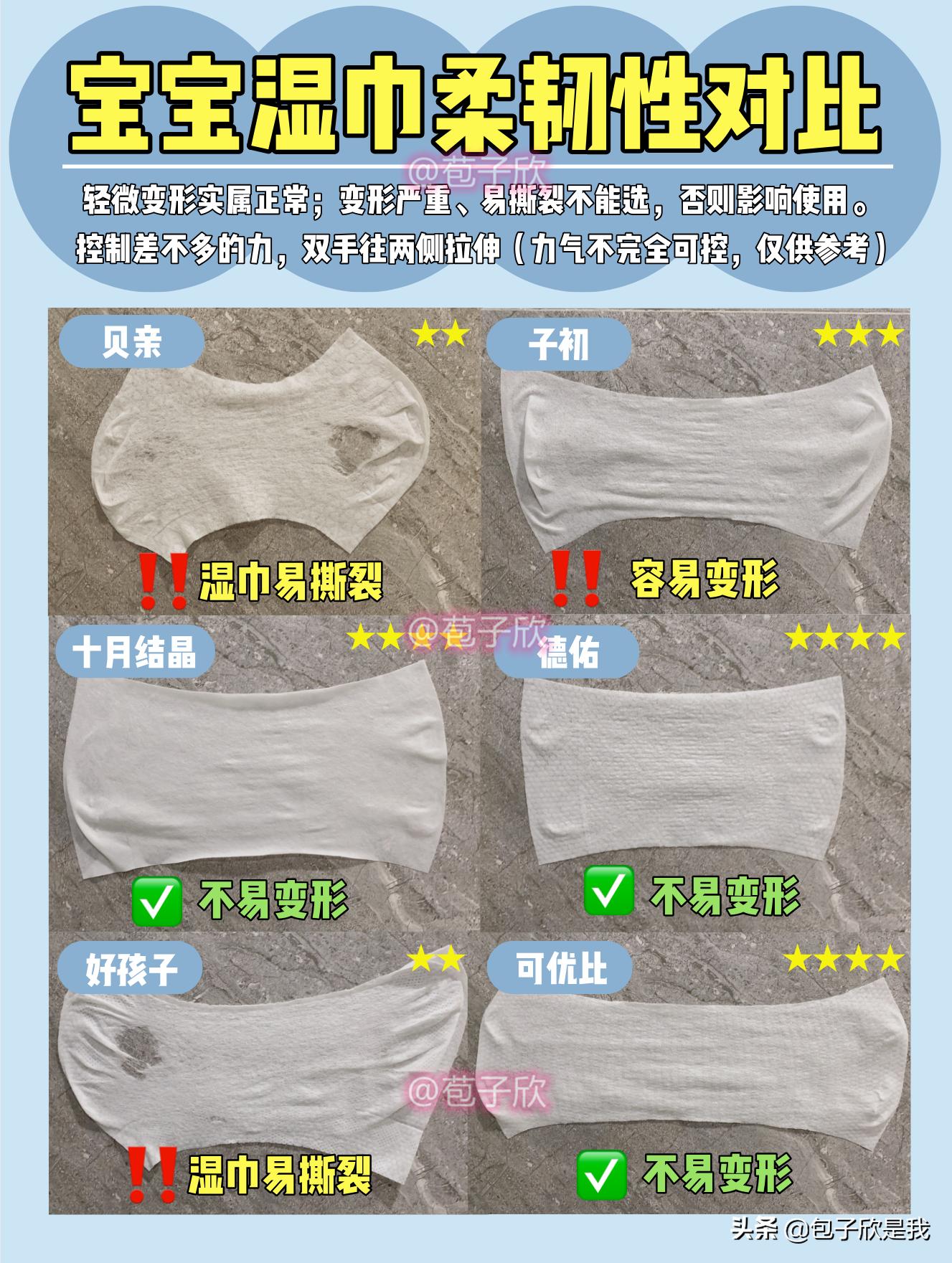 子初湿巾厚度测评,bbc紫盖便携湿巾厚度