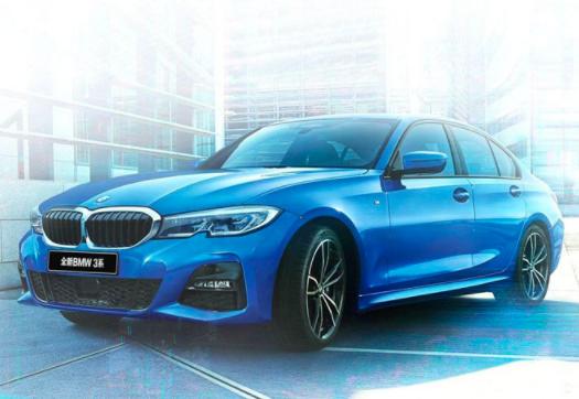 华晨宝马3系2019款短轴,全新加长宝马3系