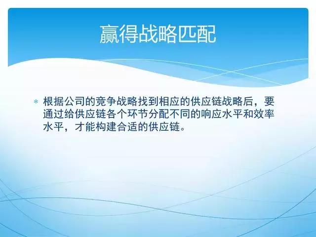 ppt供应链管理技巧,供应链管理方法和建议ppt