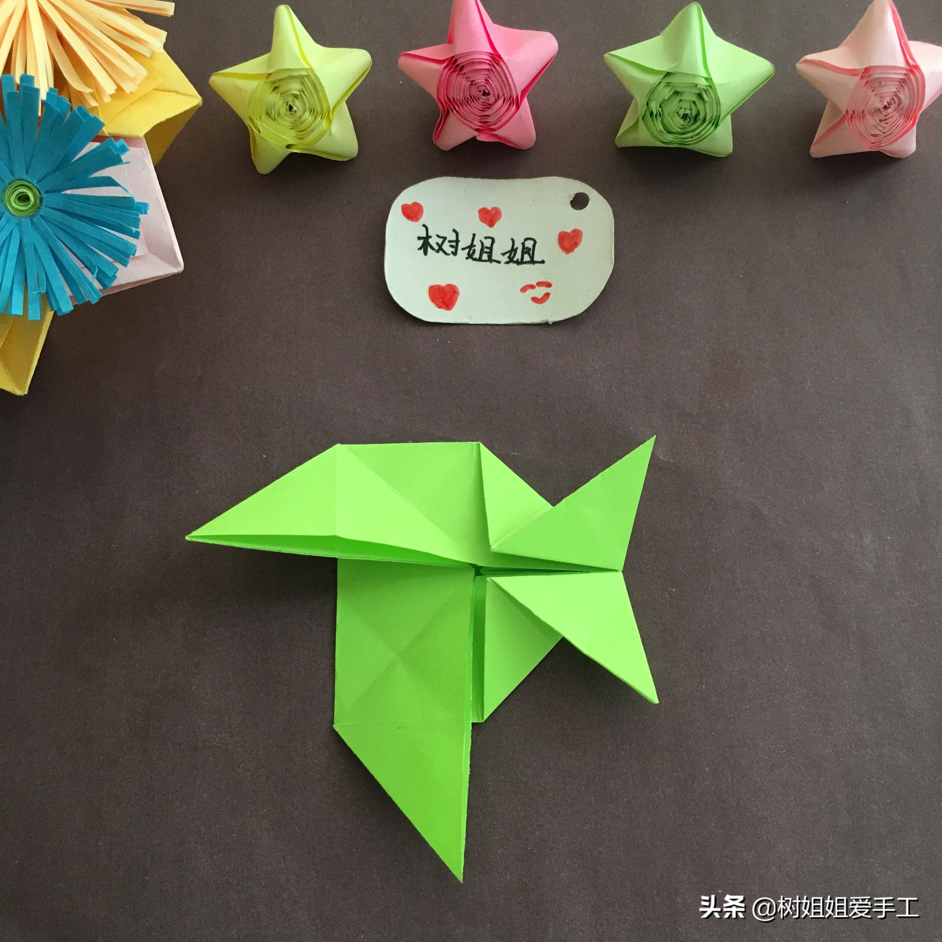 幼儿园简单折纸手工动物小鱼,各种可爱小动物的折纸