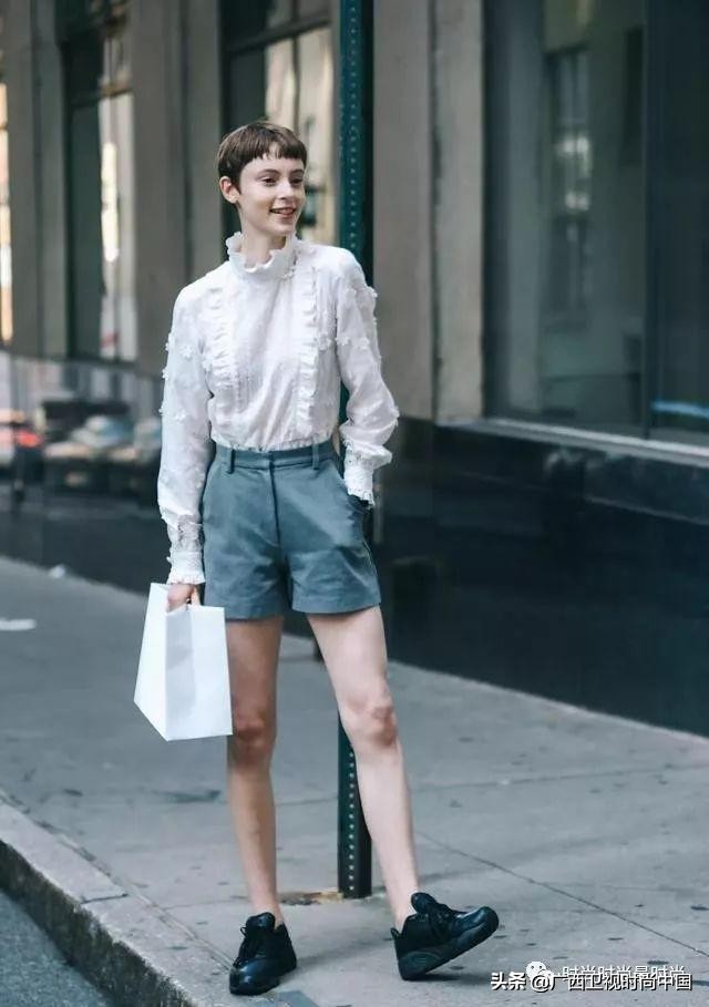 显瘦夏季短裤女西装,短裤显瘦西装面料高级