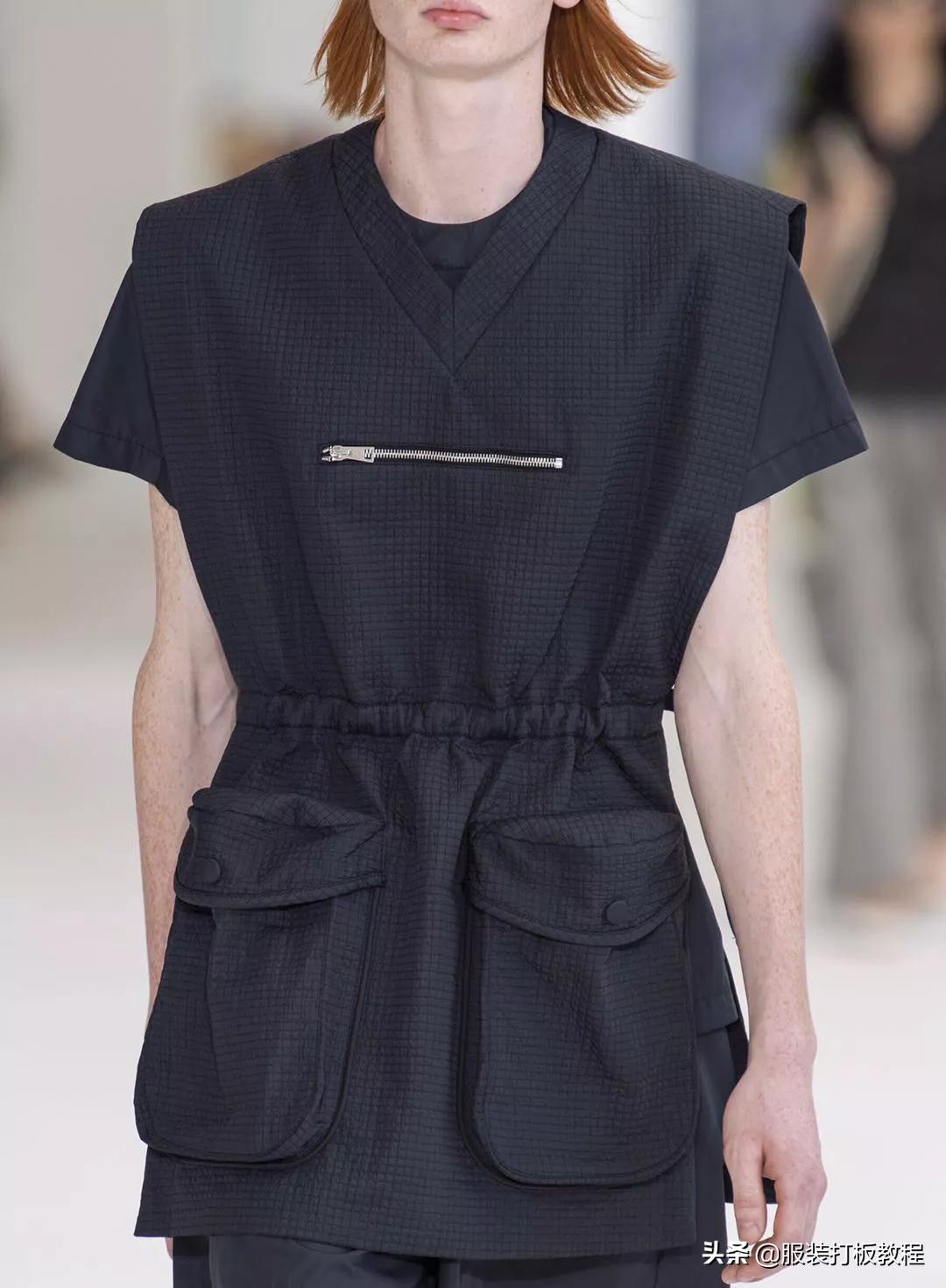 服装立体口袋制作视频教程,服装手工打版设计教程