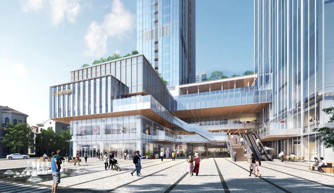 深圳华侨城宝湾大厦,深圳华侨城大厦完工