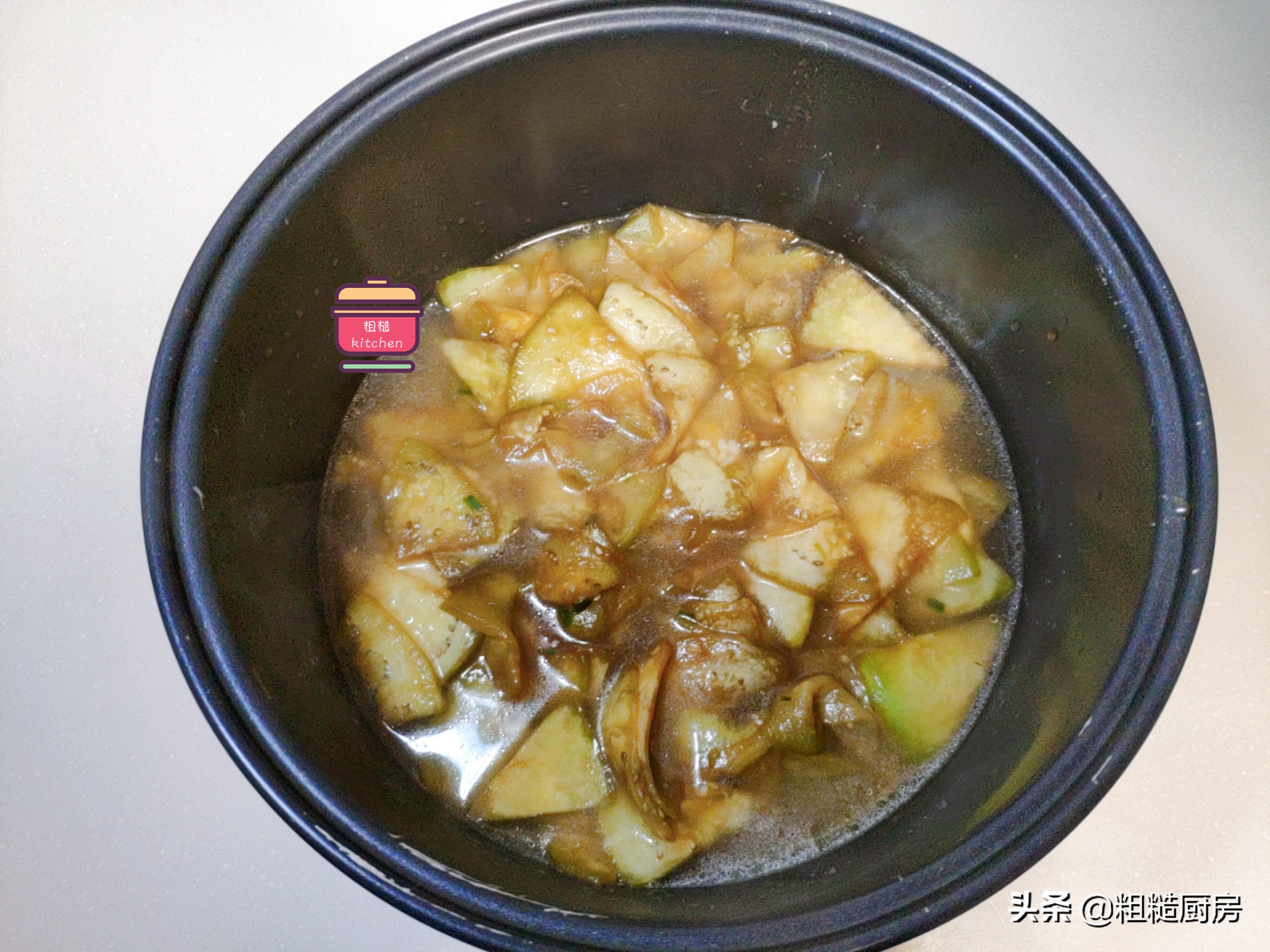 延吉茄子焖饭的做法,延边茄子饭最正宗的做法