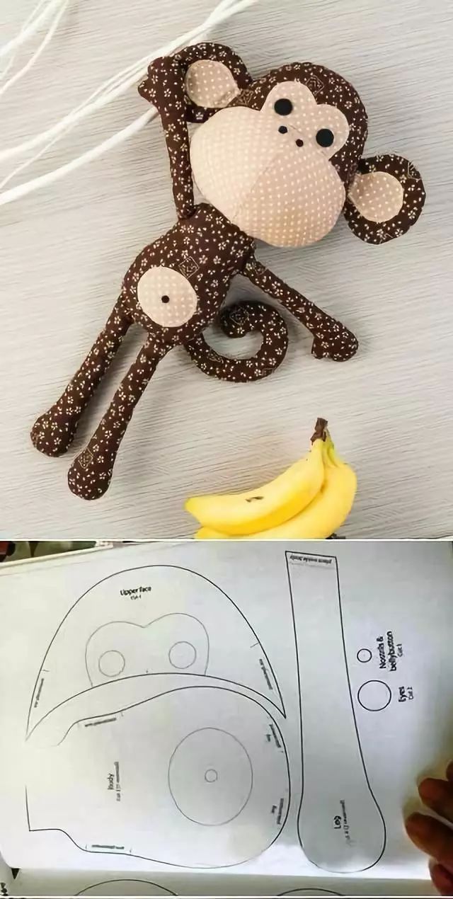 家里的玩偶、抱枕统统不用买，两块布就能缝，布艺手工附教程