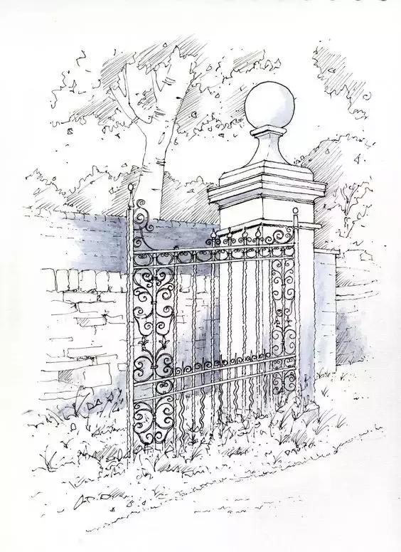 风景速写的好处,风景速写简单显高级