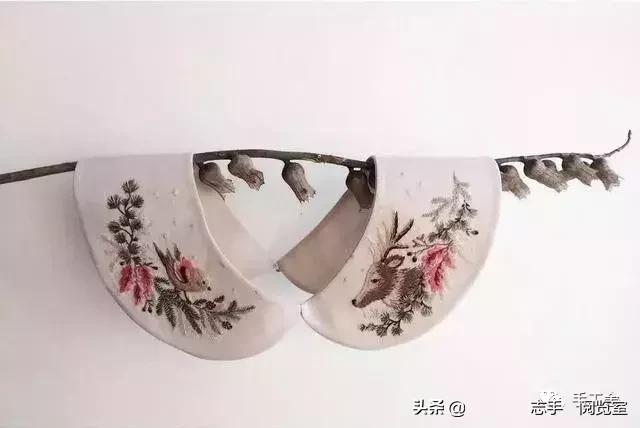 领口刺绣小花朵,刺绣花朵500种图片大全