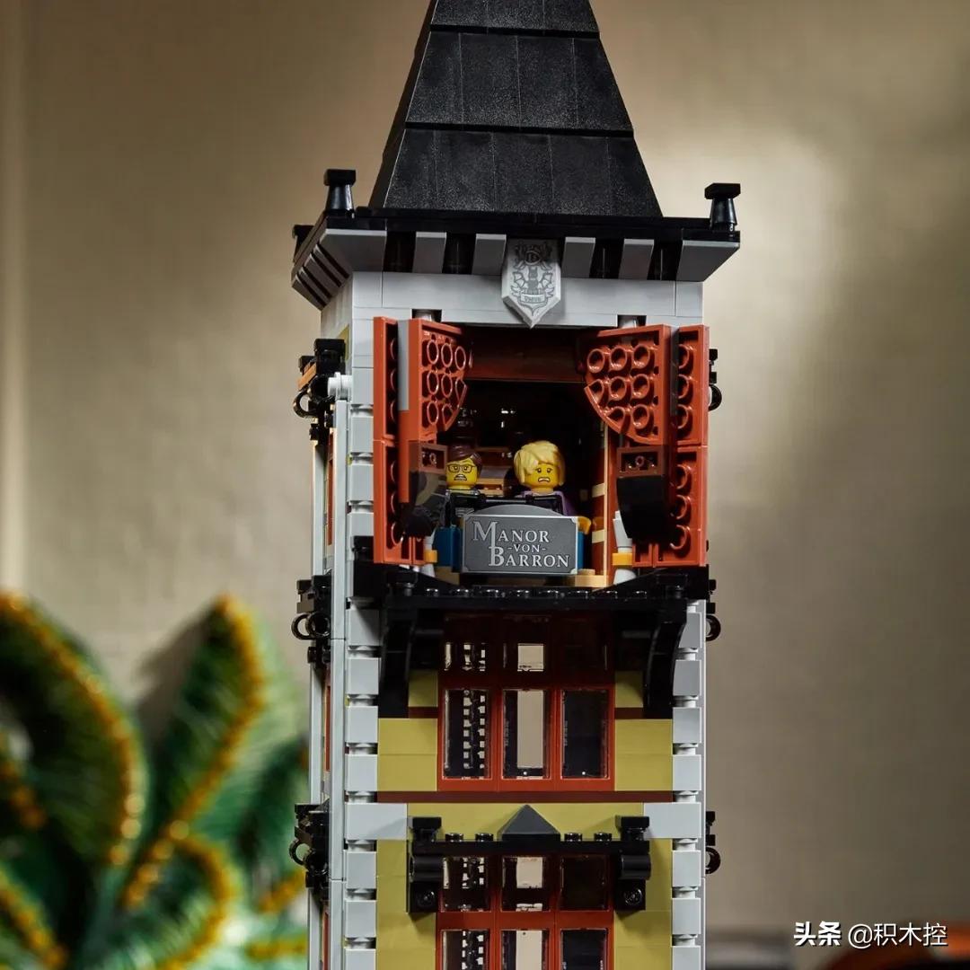 乐高鬼屋360度全景,乐高世界上最恐怖的鬼屋