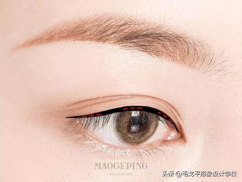 画眼线小技巧一看就会,画眼线一步一步教程