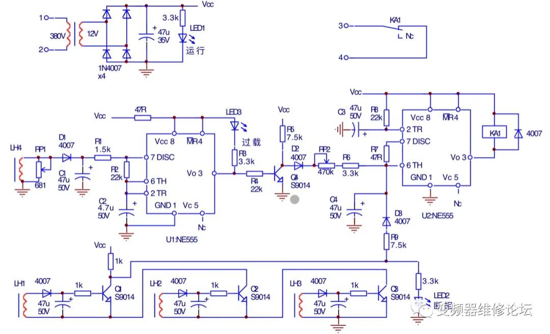 电动机缺相保护器接线原理,电动机保护器的保护原理及应用