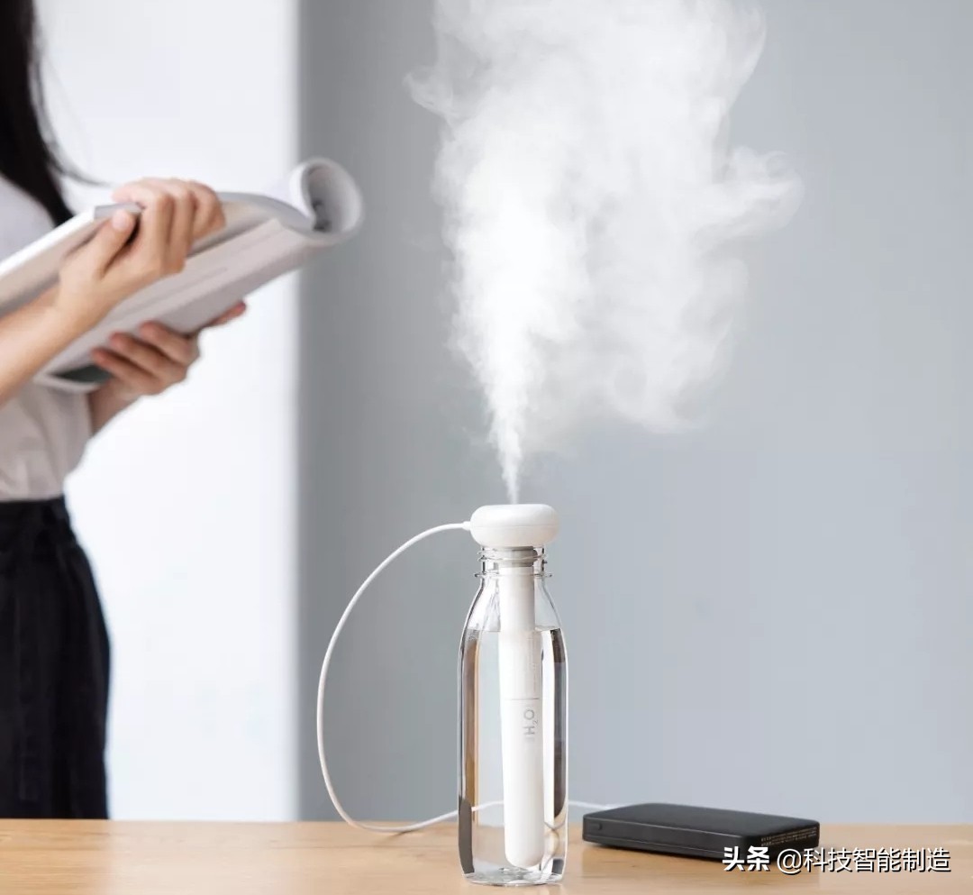加湿黑科技,采用超声波雾化原理,每秒震动1500000次,颠覆传统