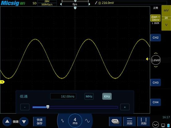 示波器基础波形图,基础数字示波器报价