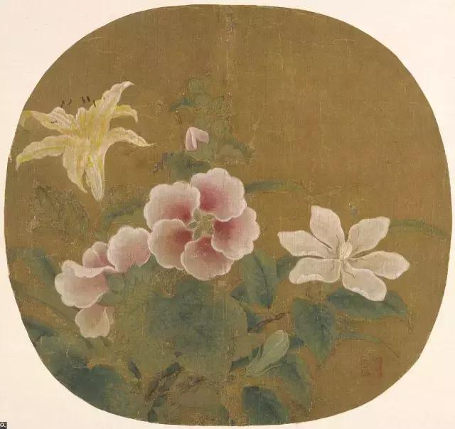 精美团扇100个,宋代团扇造型