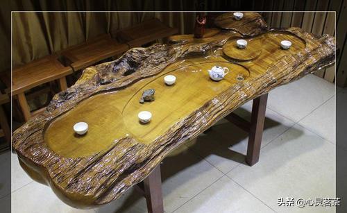 「根雕茶盘」家里条件还不错的茶友可以考虑买一个