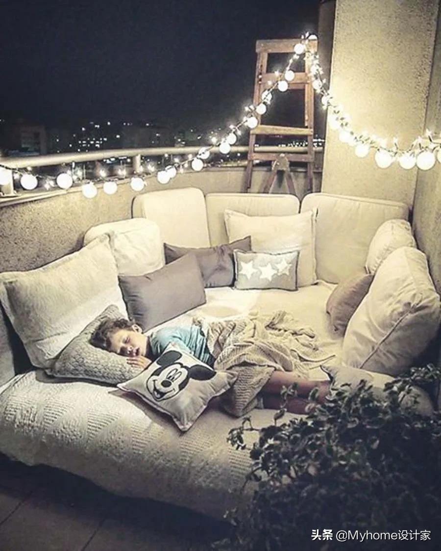 超好看的阳台装修,8米长超长阳台怎么装修好看