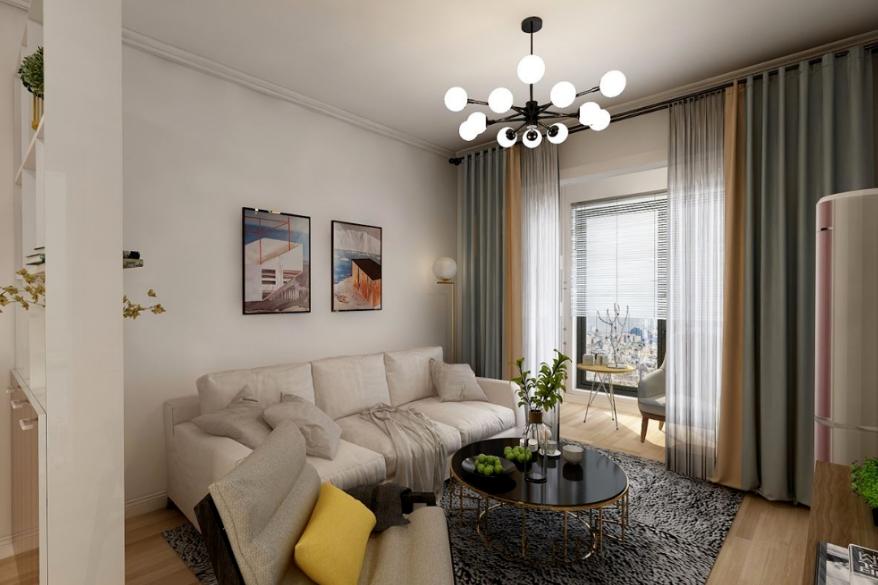 西安灞业大境89㎡丨现代简约风格