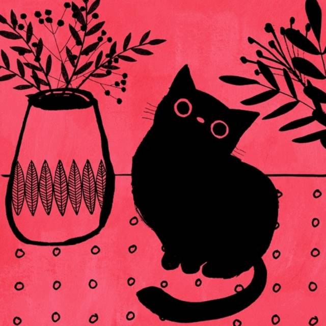 姑娘1天画1只猫坚持了100天 (坚持画猫100天的姑娘太有才了)