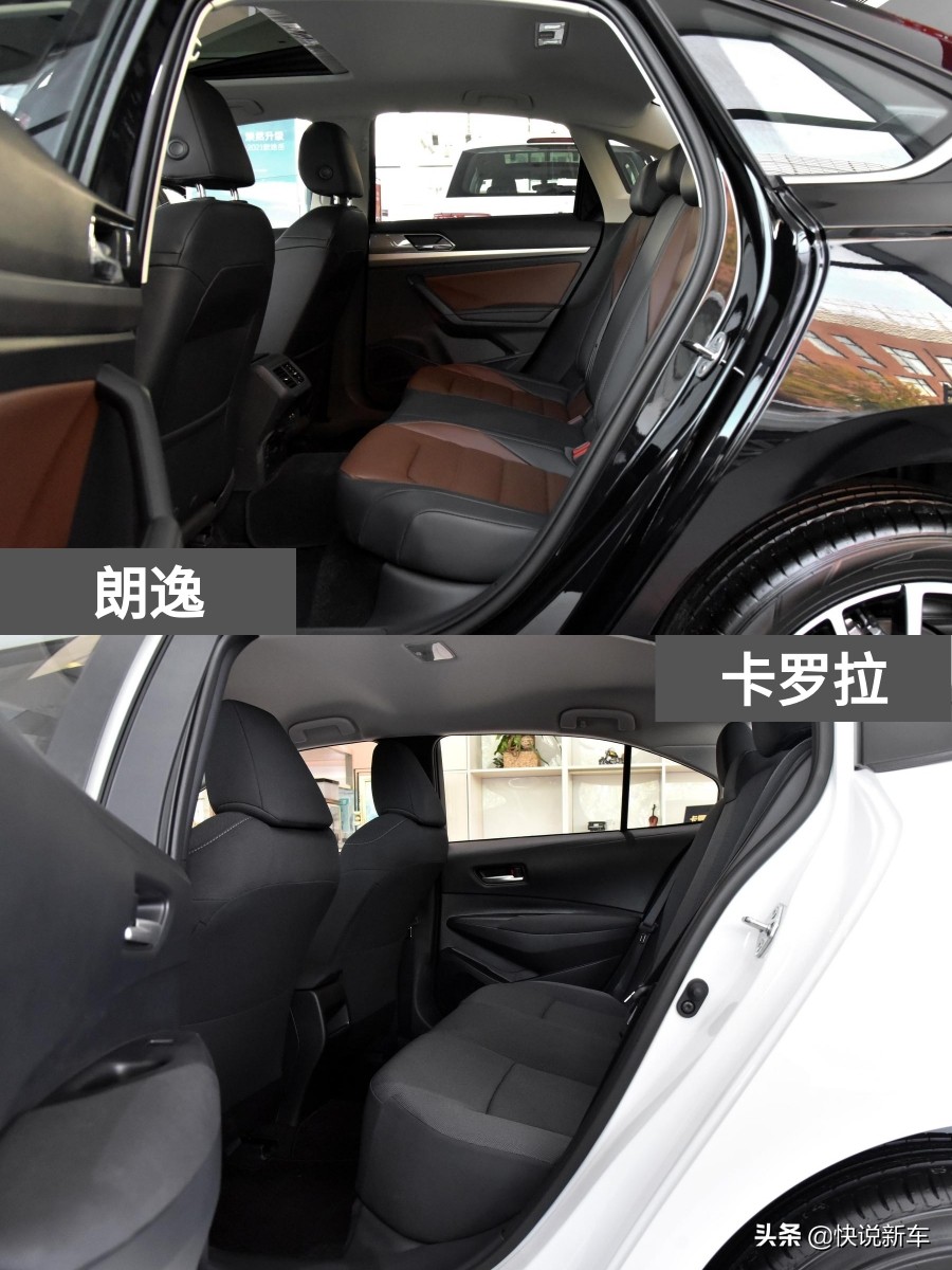 卡罗拉和朗逸油耗对比,空间大动力好油耗低毛病少