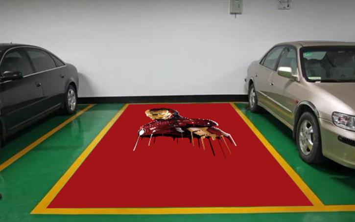 北京墙绘—墙绘只能画在墙上？别逗了，看看这位姑娘的做法