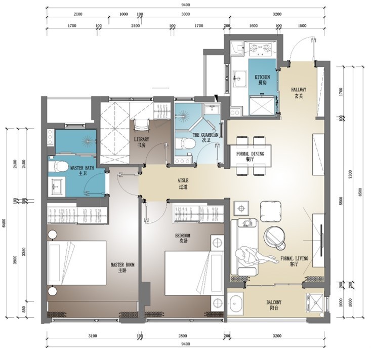 法式奶油风装修半弧形门洞,撞色拱形垭口门洞