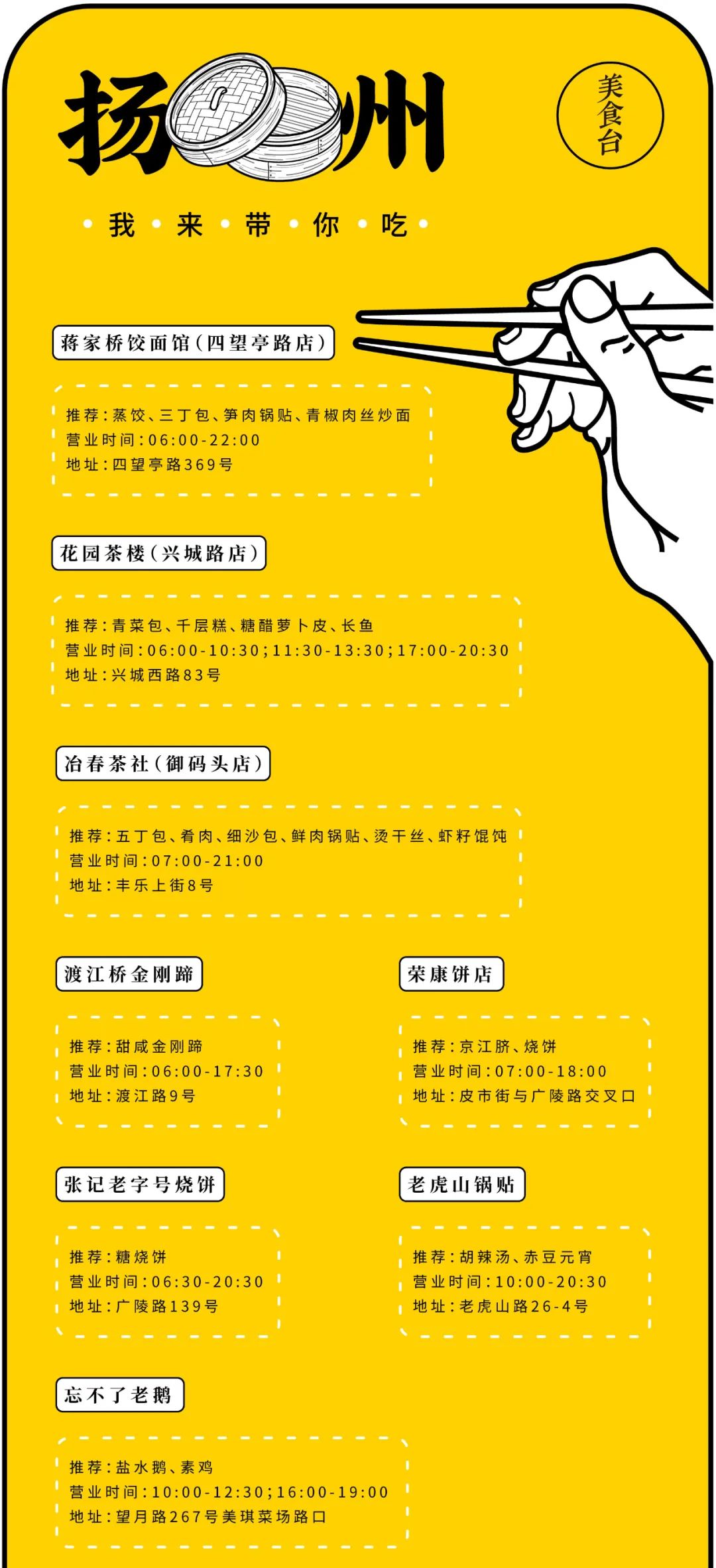 扬州值得吃的地方,扬州有什么值得购买