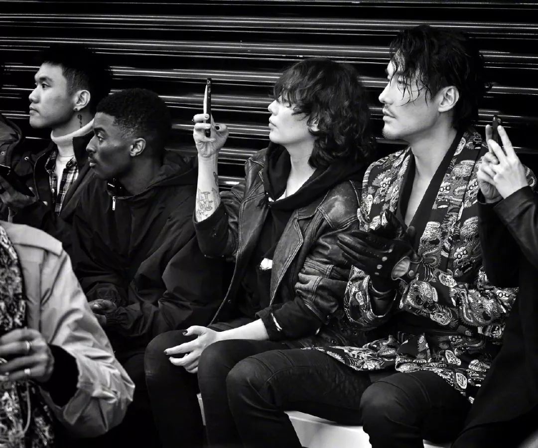 胡兵的时装周之旅,胡兵的小迷弟