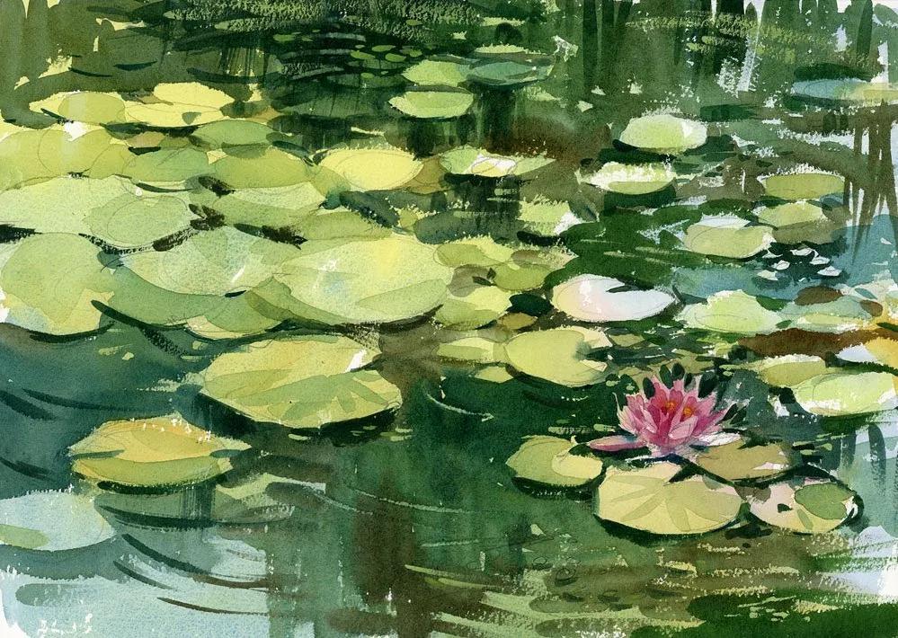 酣畅淋漓的水彩,酣畅淋漓水彩