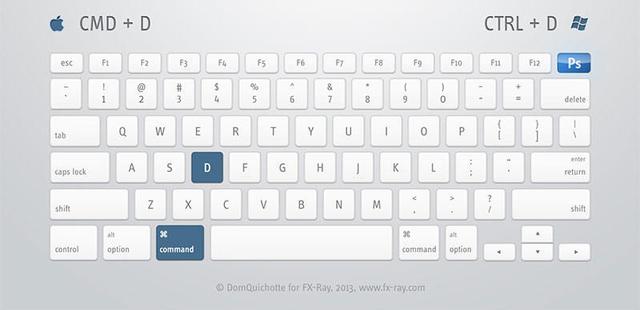 苹果版photoshopcc2017快捷键,photoshop最常用快捷键大全