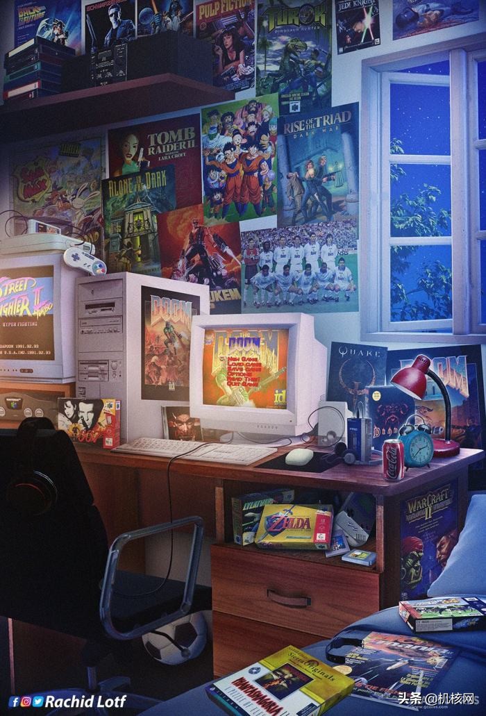 这位画师可能把所有玩家的童年都画了一遍