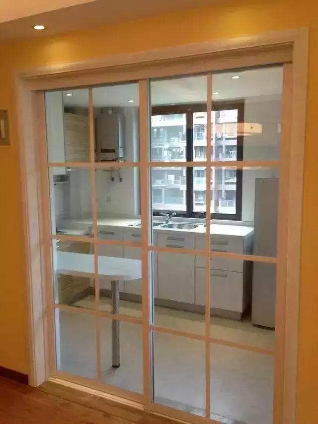 厨房推拉门能挡油烟吗,厨房究竟有没有必要装门