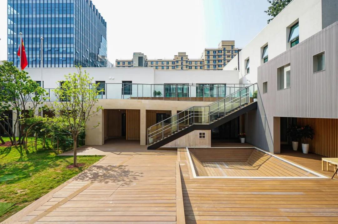 北京爱之园,幼儿园花园景观打造