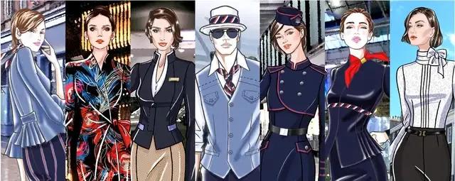 最有特色的酒店工作服,创新型酒店工作服