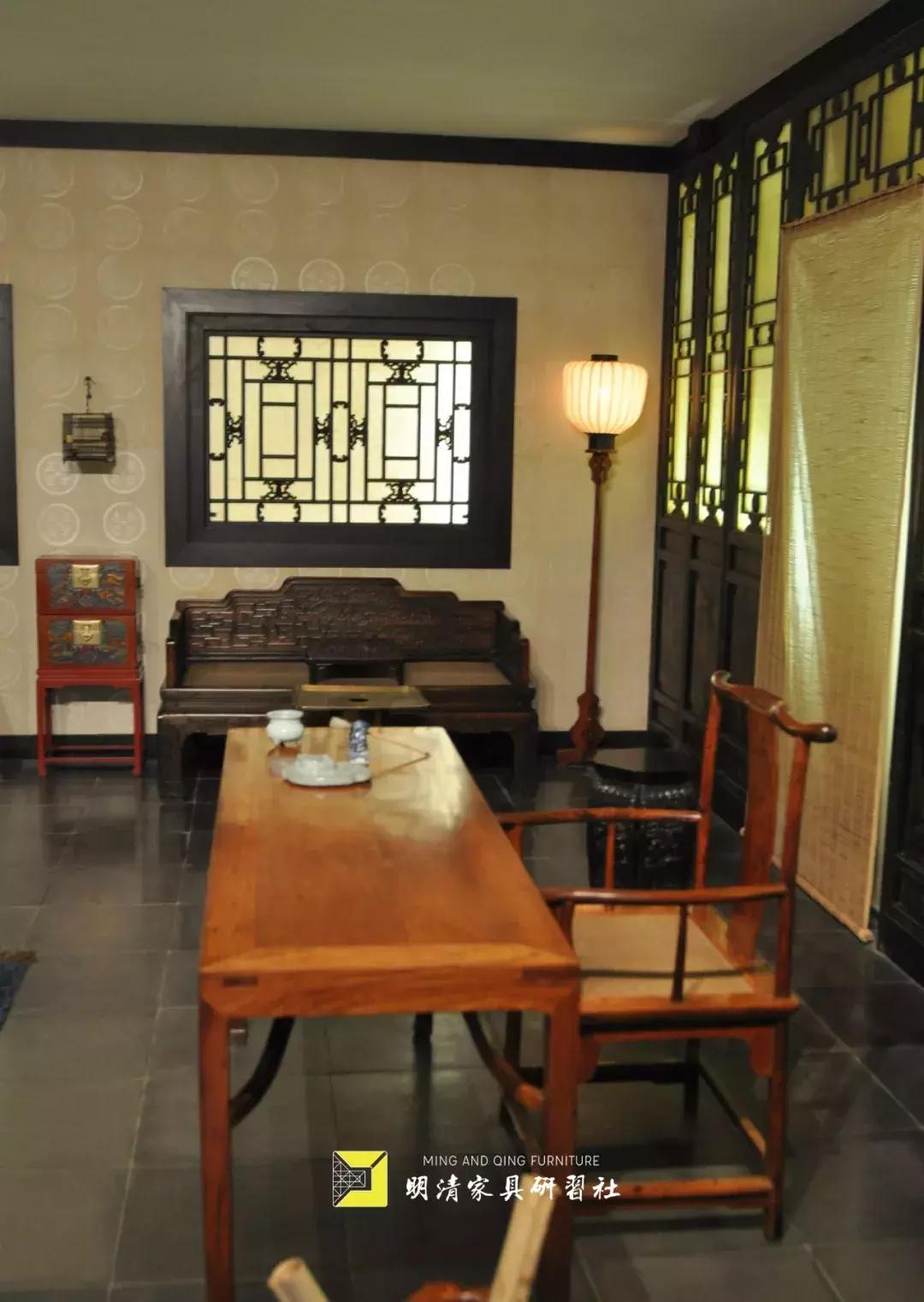 古典家具现代空间书房,古典家具与现代空间书房