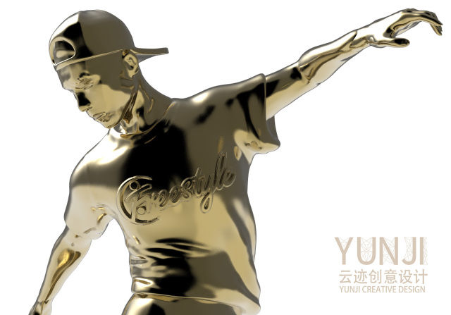 云亚科技文创奖杯|花式足球花式奖杯