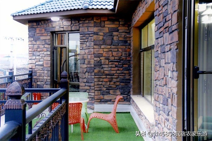 北京延庆海棠阁民宿,延庆龙庆峡冰灯附近民宿