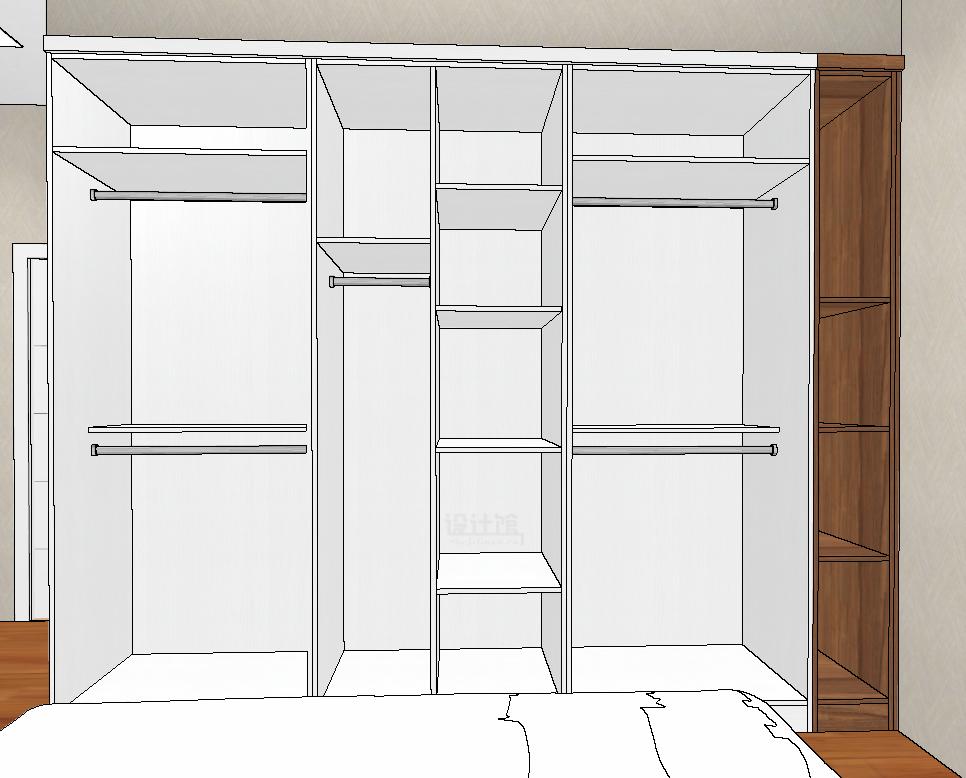 定制柜一般多深,平开柜子深度标准尺寸