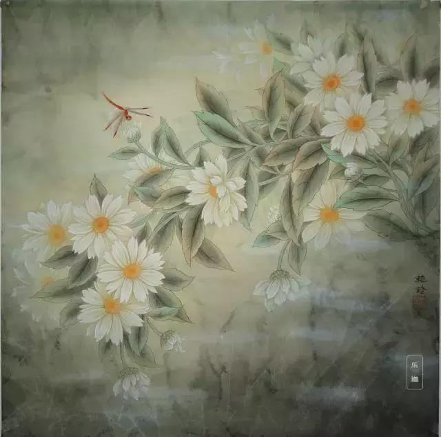 工笔画染云技法,工笔画18种技法图解