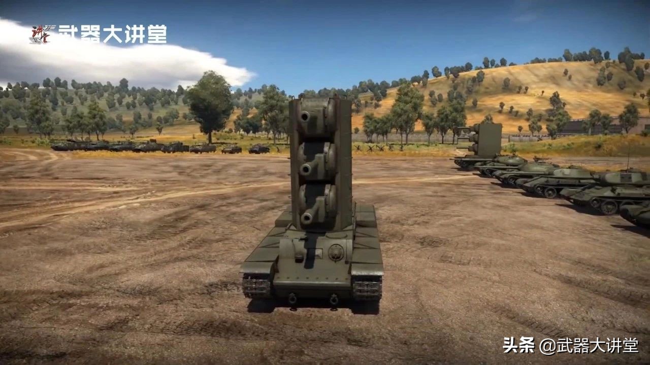 二战苏联10大恐怖重型坦克,二战苏联重型坦克kv2