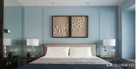 现代简约风浅蓝色搭配,现代简约蓝色装修