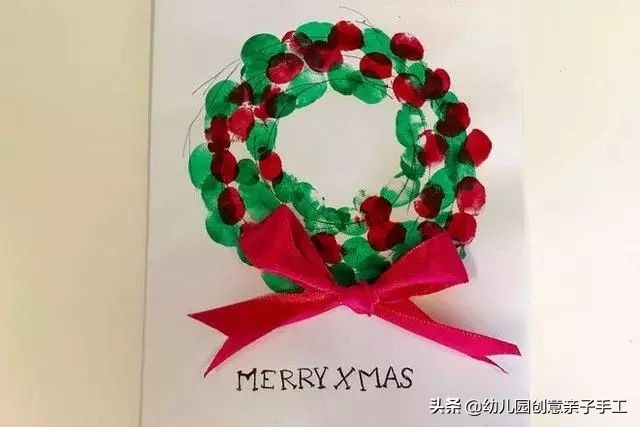 新年涂鸦贺卡幼儿园,圣诞节贺卡小学生一年级绘画