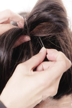 蝴蝶结发型教程图文,duangduang蝴蝶结发型