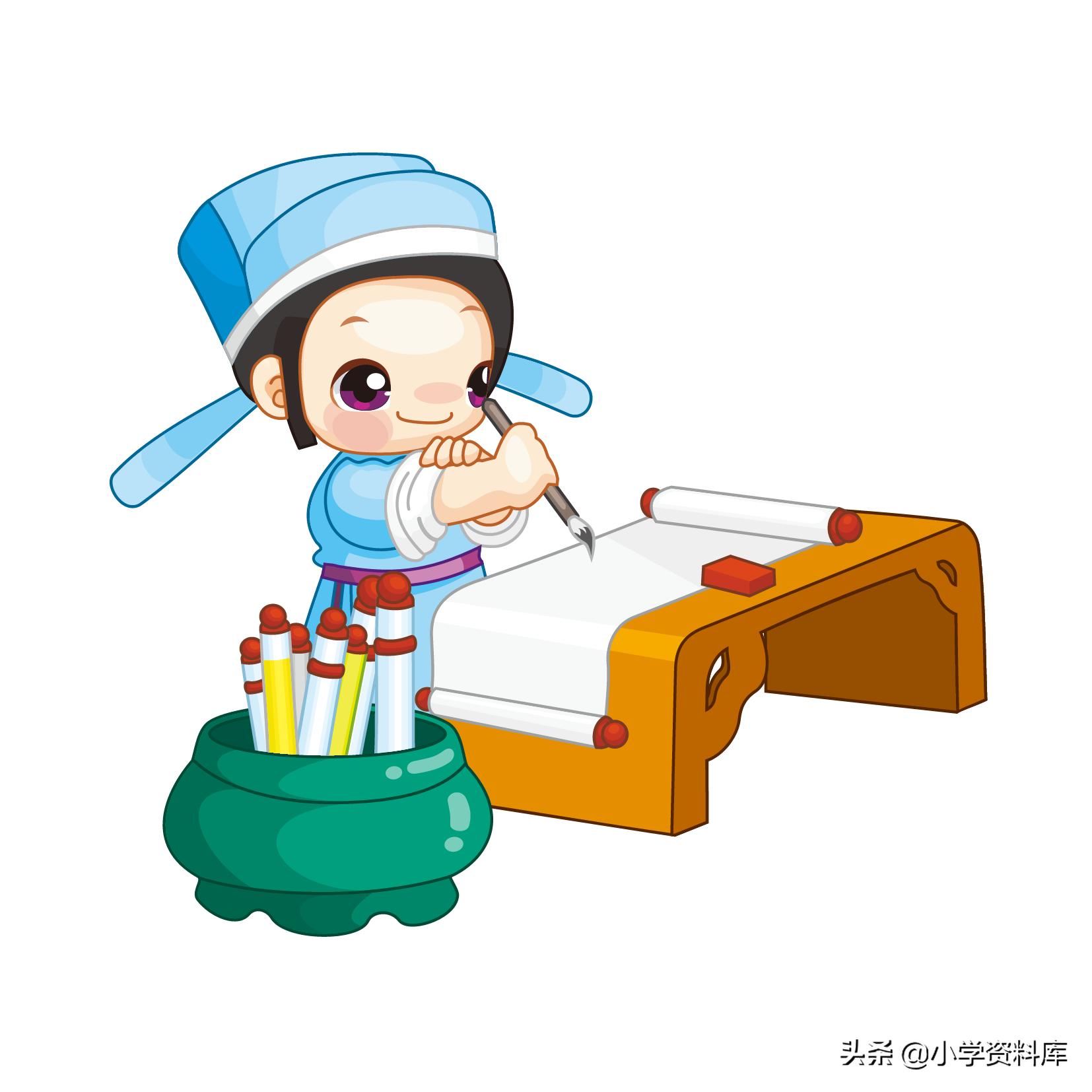 一年级下册看图写话100篇可打印,一年级帮妈妈擦桌子看图写话150字