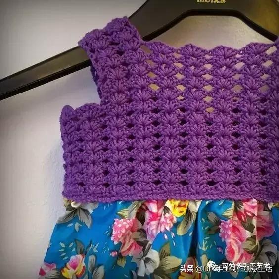 布艺手工制作蓬蓬裙,钩织裙子视频