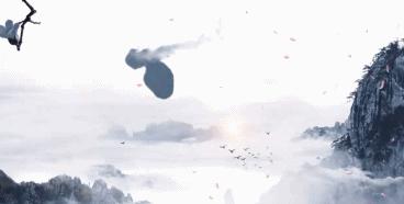 好一幅别样的动感水墨画,好一幅浓墨重彩的山水