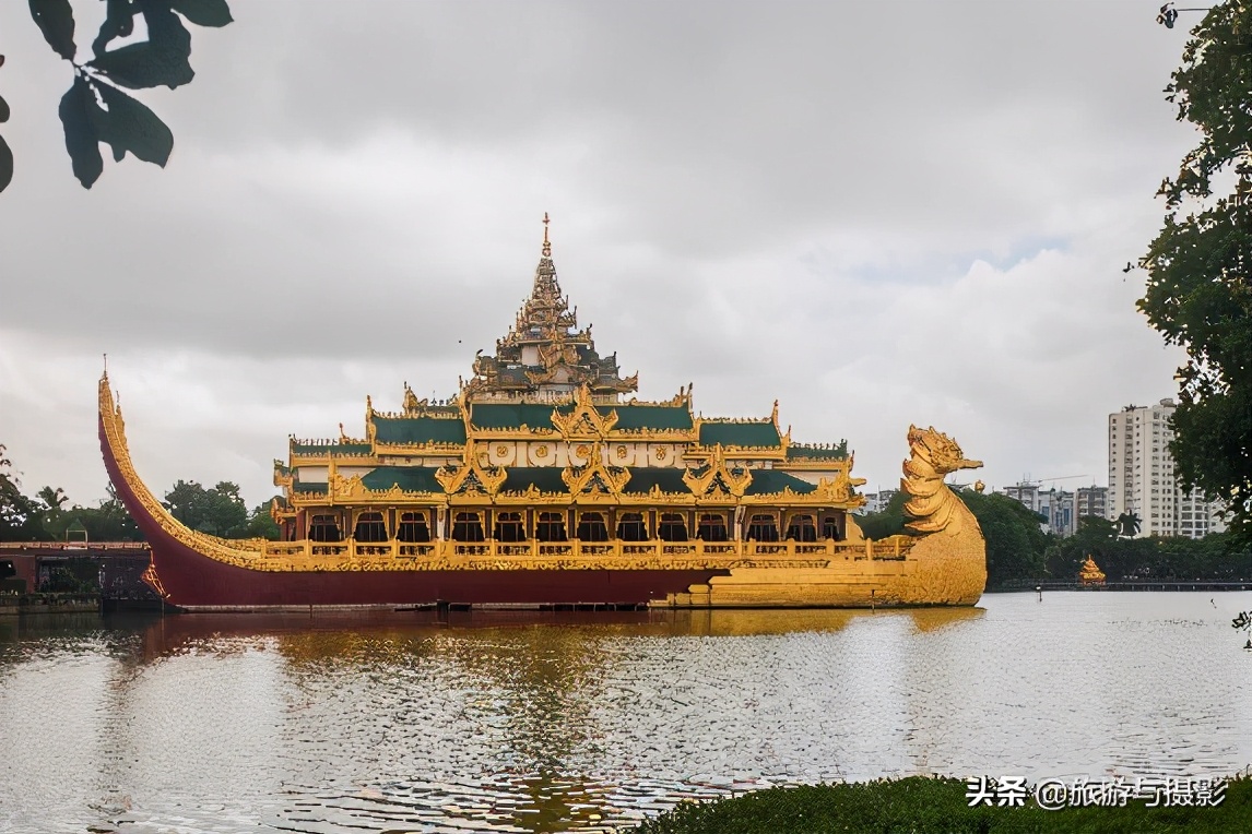 仰光充满现代感和历史感的城市,缅甸仰光佛塔之国