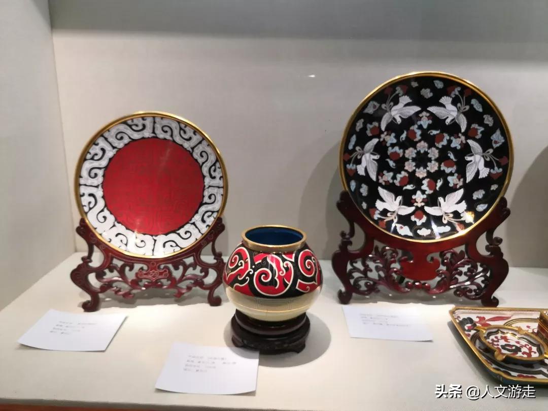 林徽因设计景泰蓝作品展出,林徽因烧制的第一批景泰蓝特征